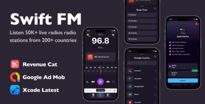 Swift FM - Complete iOS Radio Streaming App | Swift & SwiftUI