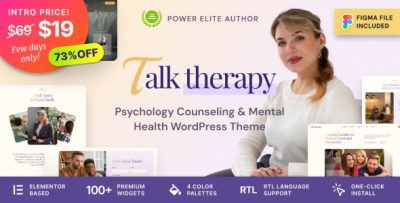 Talk Therapy – Psychology Counseling & Mental Health WordPress Theme