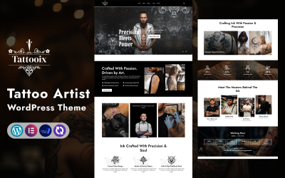 Tattooix – Tattoo Artist & Studio WordPress Theme