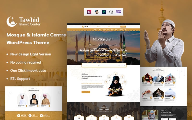 Tawhid - Mosque & Islamic Centre WordPress Theme Tawhid - Mosque & Islamic Centre WordPress Theme