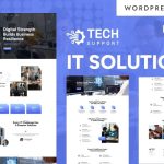 Tech-Support - Software Development & IT Solutions WordPress Elementor Theme