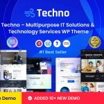 Techno – IT Solutions & Technology Services Multipurpose WordPress Theme