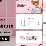 Teeth Brush - SmileBrush Oral Hygiene & Dental Products WordPress Template