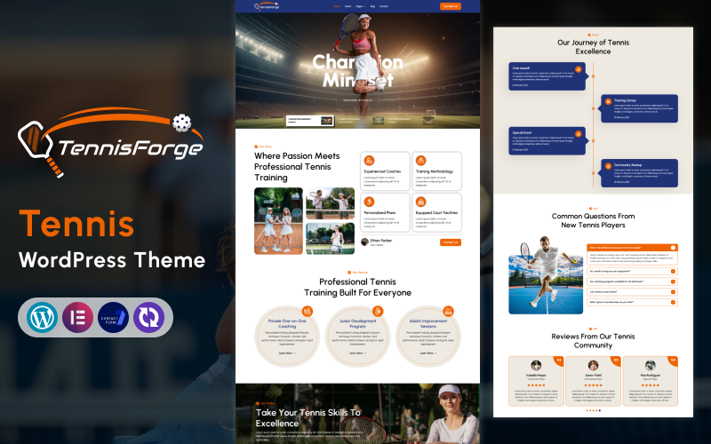 TennisForge – Professional Tennis Coaching & Sports Academy WordPress Theme TennisForge – Professional Tennis Coaching & Sports Academy WordPress Theme
