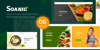 Leo Soanik - Fresh & Organic Elementor Prestashop Theme