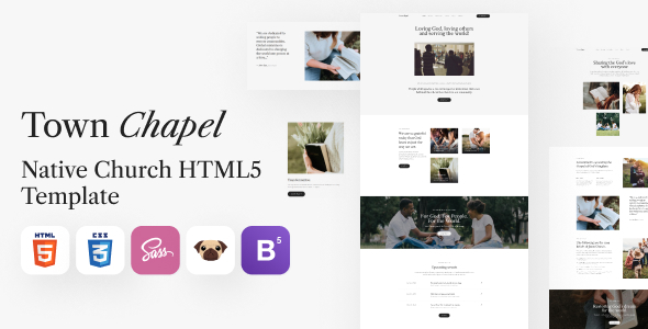 Town Chapel - Native Church HTML5 Template for Nonprofit Town Chapel - Native Church HTML5 Template for Nonprofit