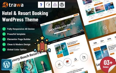 Trawa - Hotel Booking WordPress Theme