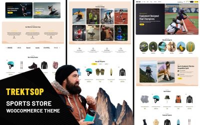 Trektsop - Outdoor and Sport Store WooCommerce WordPress Theme