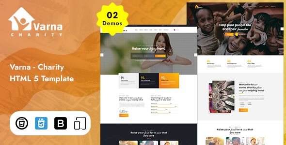 Varna - Charity HTML Template Varna - Charity HTML Template