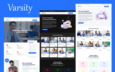 Varsity - School, College, University, Coaching, LMS, and Online Course Educational WordPress Theme