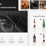 Vinum – Wine Store for Winery, Vineyard & Alcohol Shop WooCommerce Theme