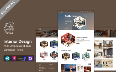 Vistone- Interior Design And Furniture WordPress Elementor Theme