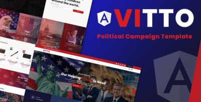 Vitto | Voting Election Angular Template