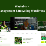 Wastebin - Waste Management & Recycling WordPress Theme for Eco Business