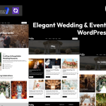 WeddingCentral – Elegant Wedding & Event Planner WordPress Theme