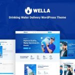 Wella -  Drinking Water Delivery WordPress Theme