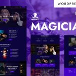 Wizgit - Magician, Magic Tricks & Circus Performer WordPress Elementor Theme