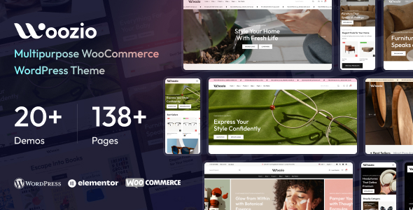 Woozio - Multipurpose WooCommerce WordPress Theme Woozio - Multipurpose WooCommerce WordPress Theme