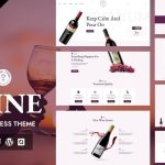 Wynne - Luxury Wine Brand & Vineyard Experience WordPress Elementor Template