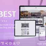 ZBest - Multi-Concept WordPress Blog Theme and Shop for Writers and Bloggers