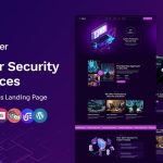 Zyber - Cyber Security Services Multipurpose WordPress Elementor Theme