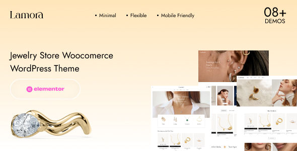 Lamora – Jewelry Store WooCommerce WordPress Theme Lamora – Jewelry Store WooCommerce WordPress Theme