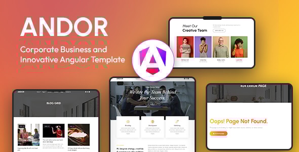 Andor :: Corporate Business and Innovative Angular Template Andor :: Corporate Business and Innovative Angular Template