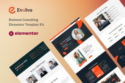 Evolvo - Business Consulting Elementor Template Kit