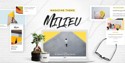 Milieu - Art, Style and Culture Magazine WordPress Theme