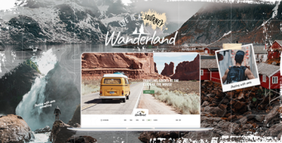 Wanderland - Travel Blog WordPress Theme