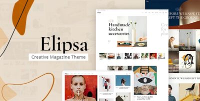 Elipsa - Creative Magazine WordPress Theme