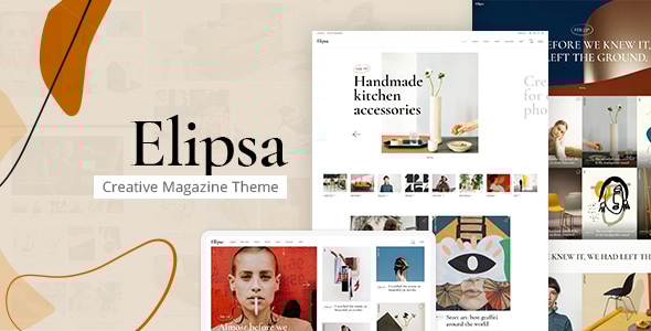 Elipsa - Creative Magazine WordPress Theme Elipsa - Creative Magazine WordPress Theme