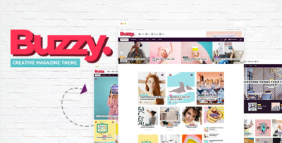 Buzzy - Creative Magazine WordPress Theme