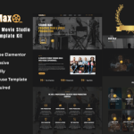 StudioMax - Film Maker & Movie Studio Elementor Template Kit