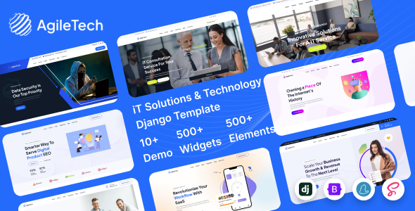 Agiletech - IT Solutions & Technology Django Service Multipurpose Template Agiletech - IT Solutions & Technology Django Service Multipurpose Template