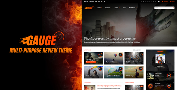 Gauge: Multi-Purpose Review Theme Gauge: Multi-Purpose Review Theme