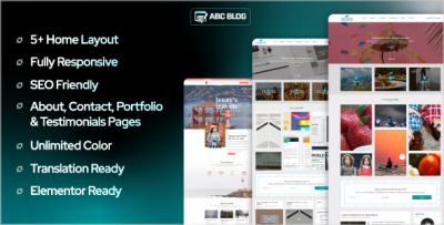 Abcblog - WordPress Blog and Magazine Theme