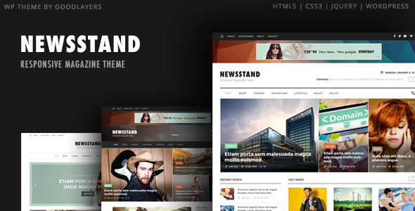 Newsstand - Magazine & Editorial WordPress Newsstand - Magazine & Editorial WordPress