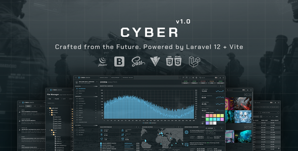 Cyber - Laravel 12 + Vite | Bootstrap 5 Admin Template Cyber - Laravel 12 + Vite | Bootstrap 5 Admin Template