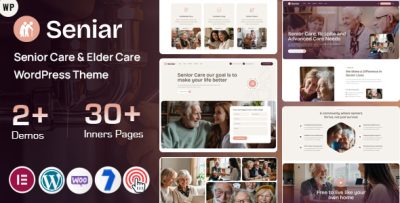 Seniar - Senior Care WordPress Theme