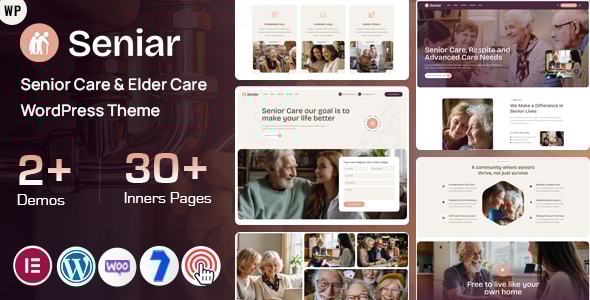 Seniar - Senior Care WordPress Theme Seniar - Senior Care WordPress Theme