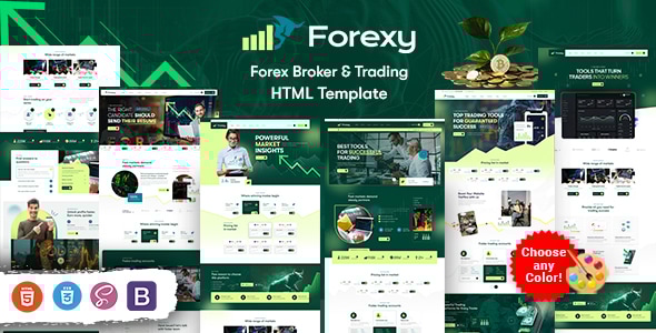 Forexy - Forex Broker & Trading HTML Template Forexy - Forex Broker & Trading HTML Template