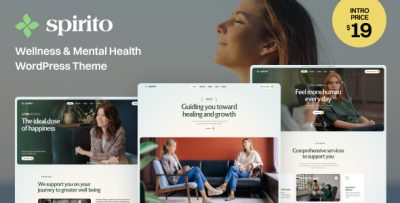 Spirito – Wellness & Mental Health WordPress Theme