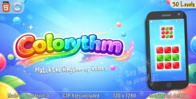 Colorythm - HTML5 Casual game