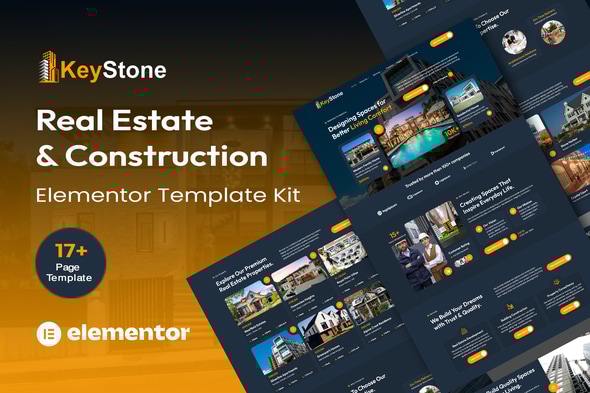 KeyStone - Real Estate & Construction Services Elementor Template Kit KeyStone - Real Estate & Construction Services Elementor Template Kit