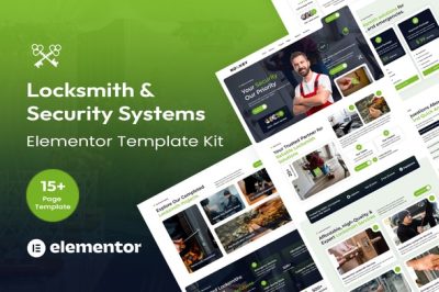 RoxKey - Locksmith & Security Systems Elementor Template Kit