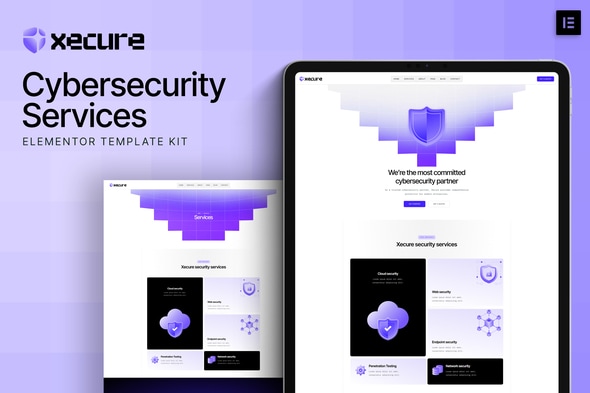 Xecure - Cybersecurity Services Elementor Template Kit Xecure - Cybersecurity Services Elementor Template Kit