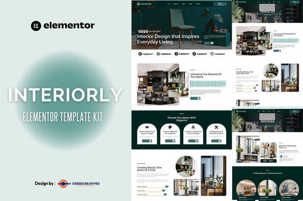 Interiorly – Interior Design Elementor Template Kits Interiorly – Interior Design Elementor Template Kits