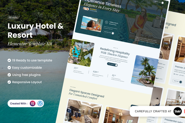 Solenne - Luxury Hotel & Resort Elementor Template Kit Solenne - Luxury Hotel & Resort Elementor Template Kit