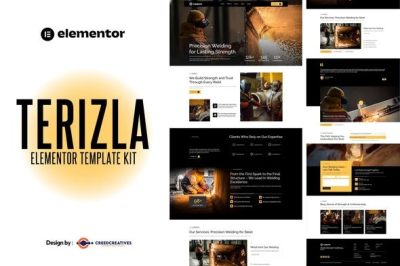 Terizla - Welding Services Elementor Template Kit